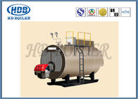 Chaudière à eau chaude à gaz horizontale automatique, chaudière à vapeur à haute pression ISO9001