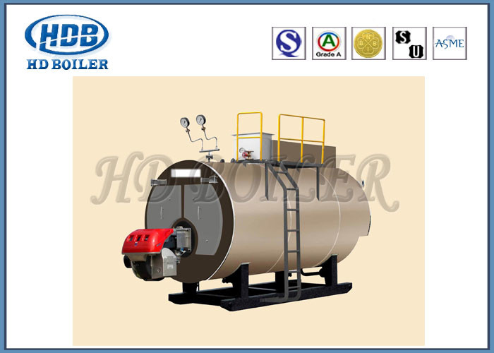Complètement automatique horizontal de puissance de vapeur à eau chaude de carburant multi industriel de chaudière avec ASME, TUV