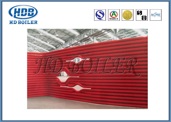 Panneaux de mur standard de l'eau de membrane de chaudière d'ASME pour la chaudière de centrale