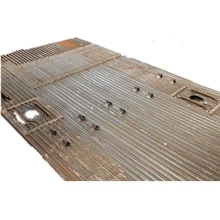 Paroi de membrane de chaudière en acier inoxydable longueur 1000 mm résistance à la corrosion