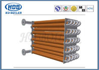 Éléments de chauffe en acier de tube d'aileron de chaudière de rendement élevé pour l'échangeur de chaudière